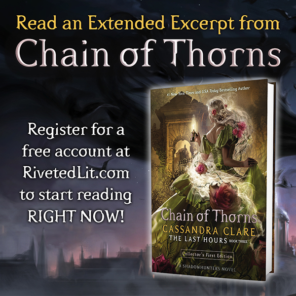 Read an Extended Excerpt from CHAIN OF THORNS